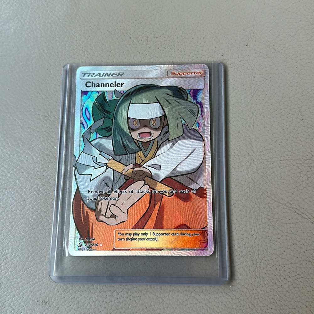 Rare Pokemon card Channeler